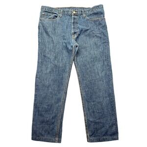 VTG Levi's 501 Button‎ Fly Jeans Straight Leg Denim Classic Fits 39" USA Y2K
